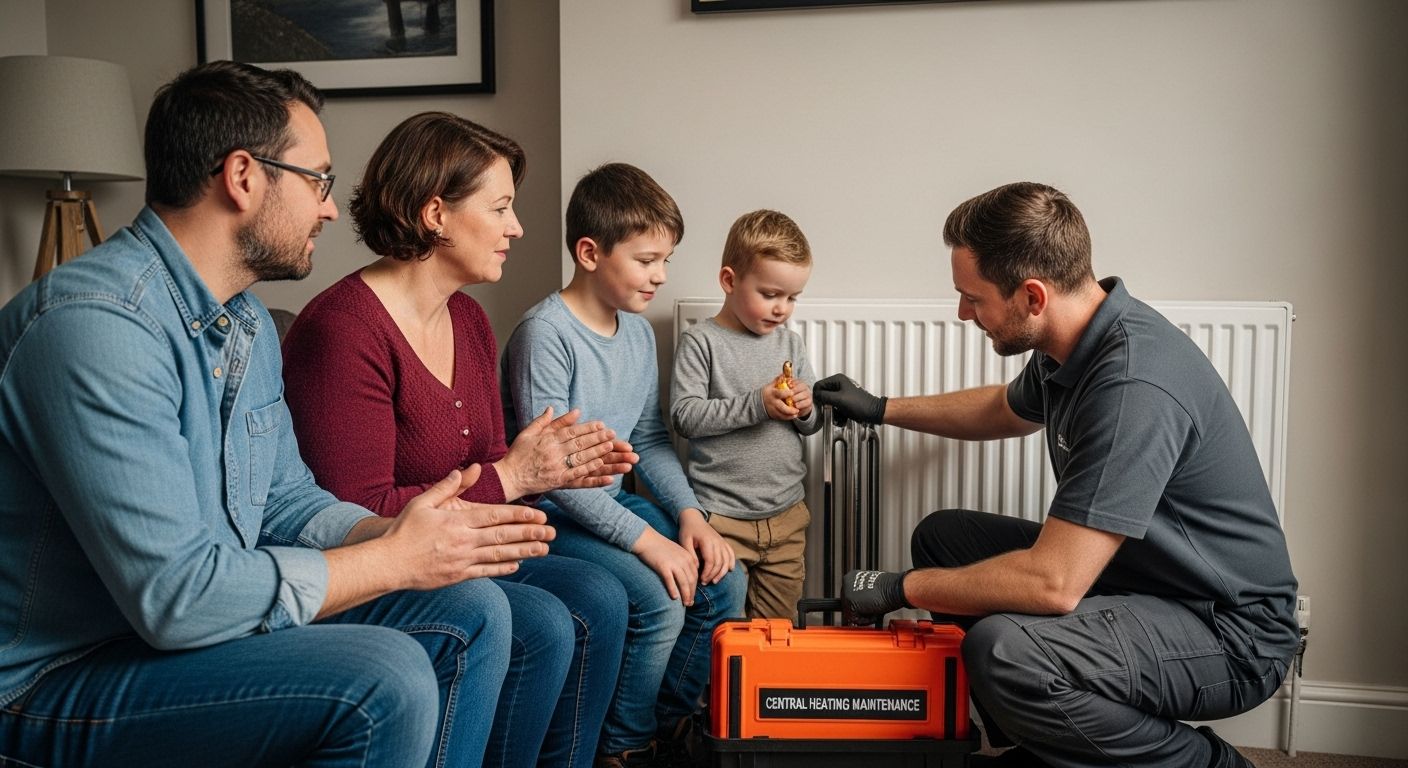 Edinburgh central heating maintenance