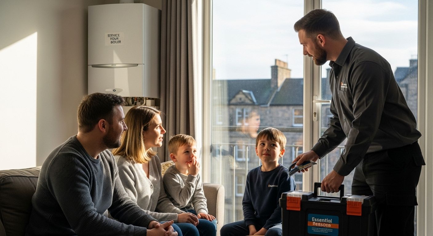 boiler service Edinburgh home