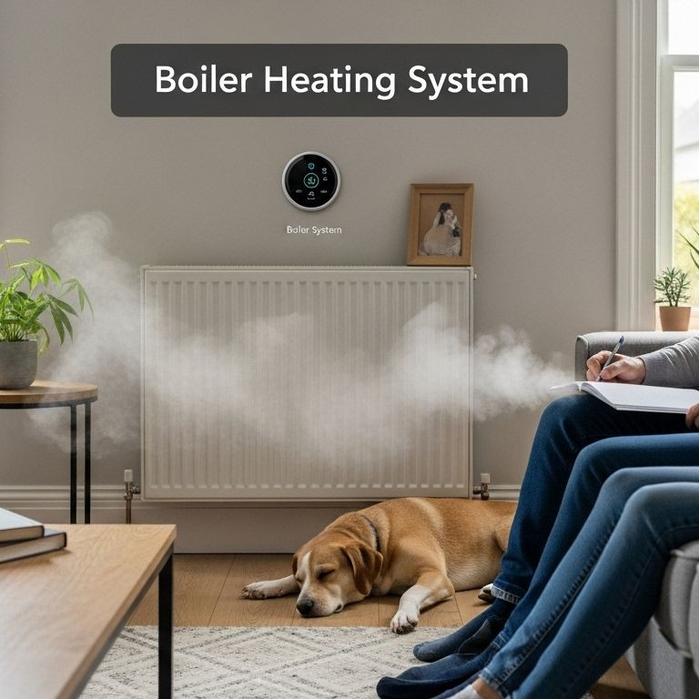 boiler heating system house