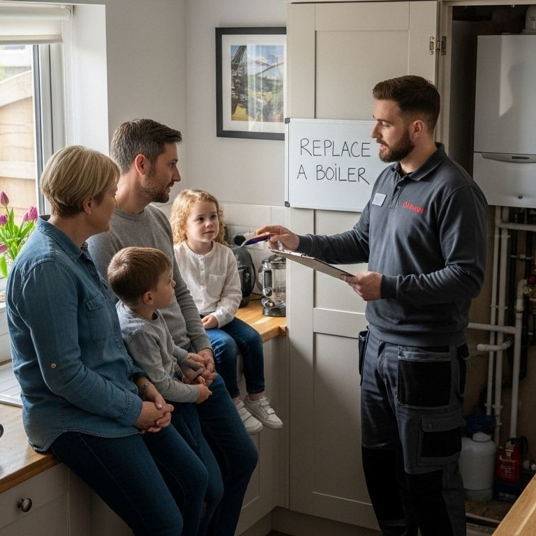 boiler replacement process