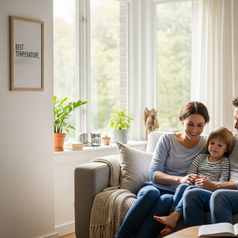best temperature heating home