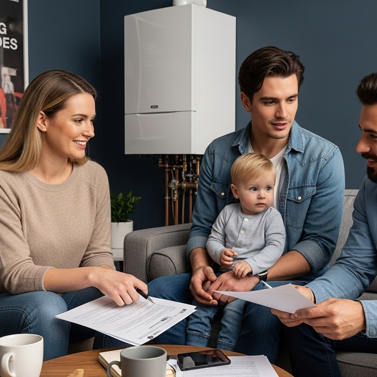 central heating upgrades family