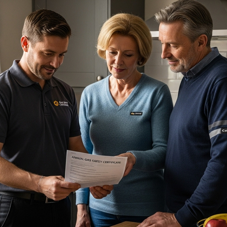 gas safety certificate home inspection