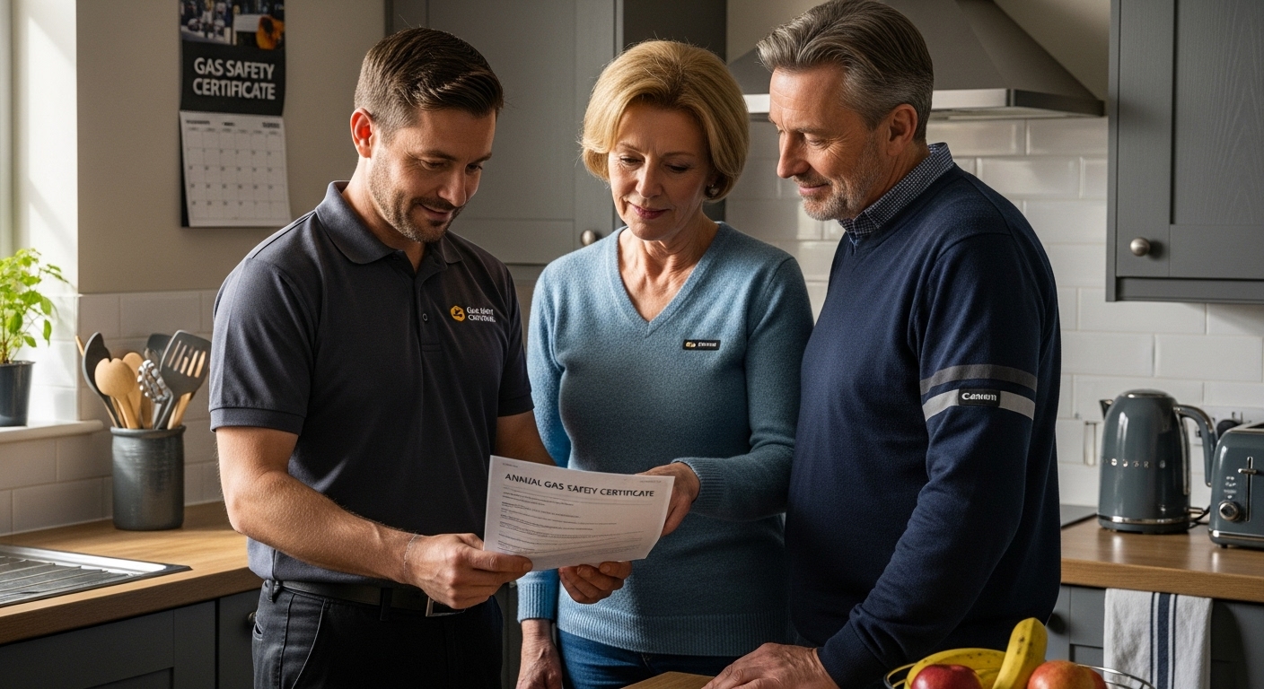 gas safety certificate home inspection