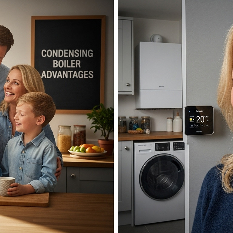 condensing boiler advantages family home