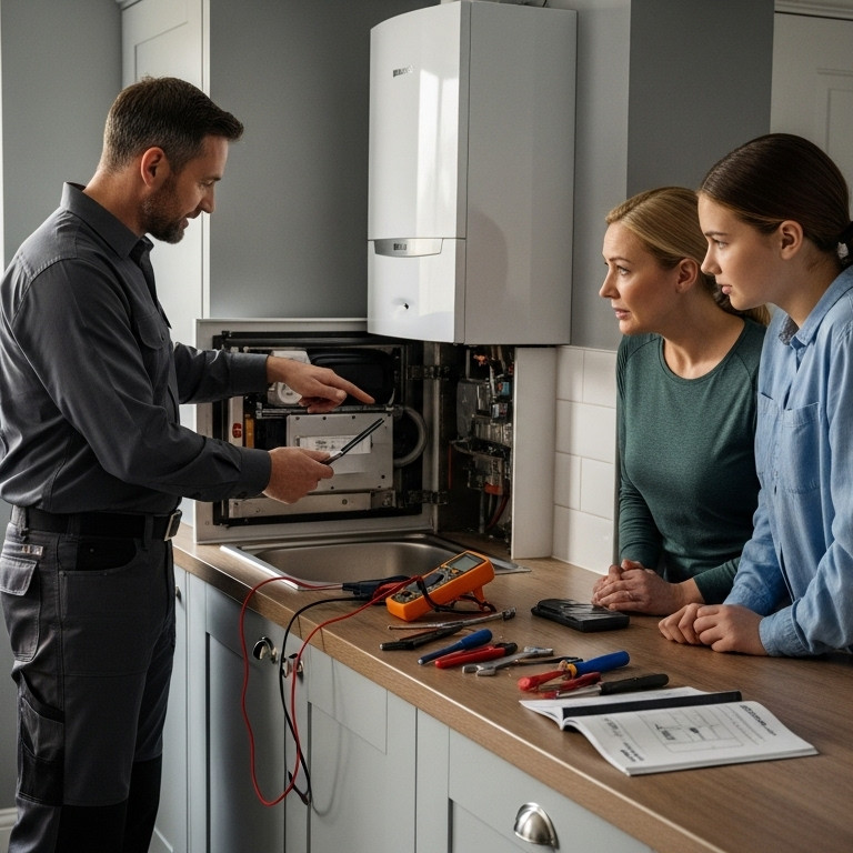boiler faults inspection home