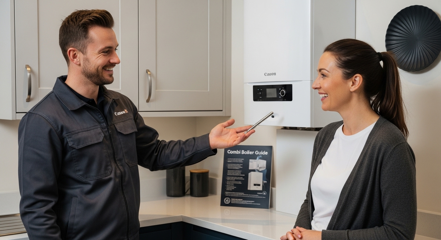 combi boiler home installation