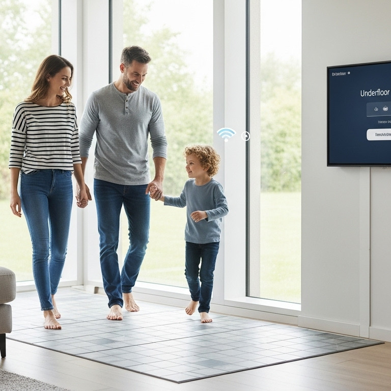underfloor heating home