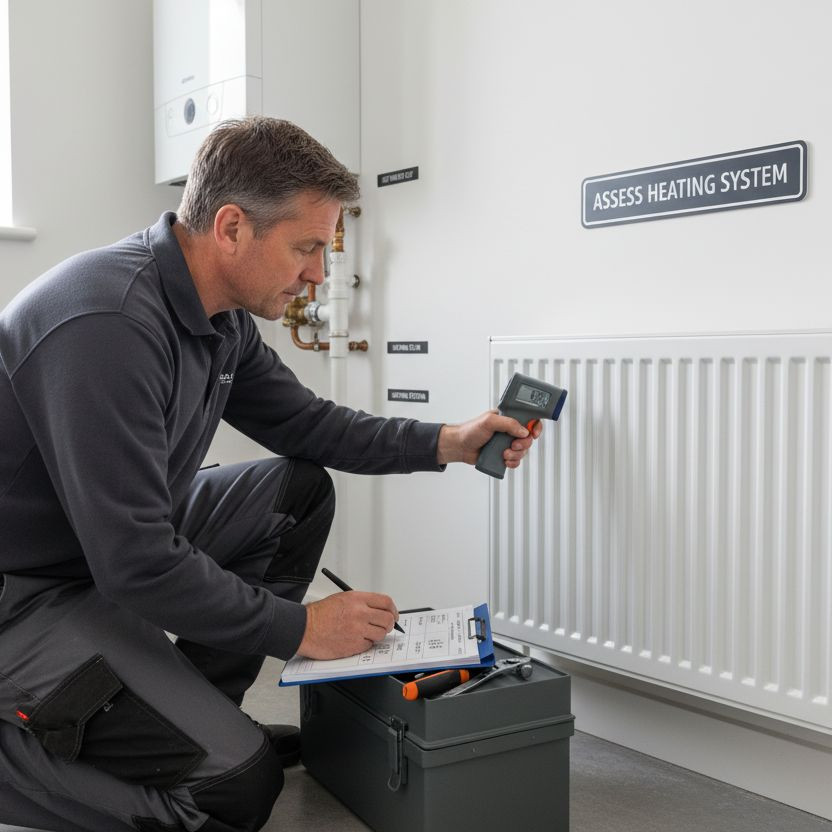 balancing heating systems step