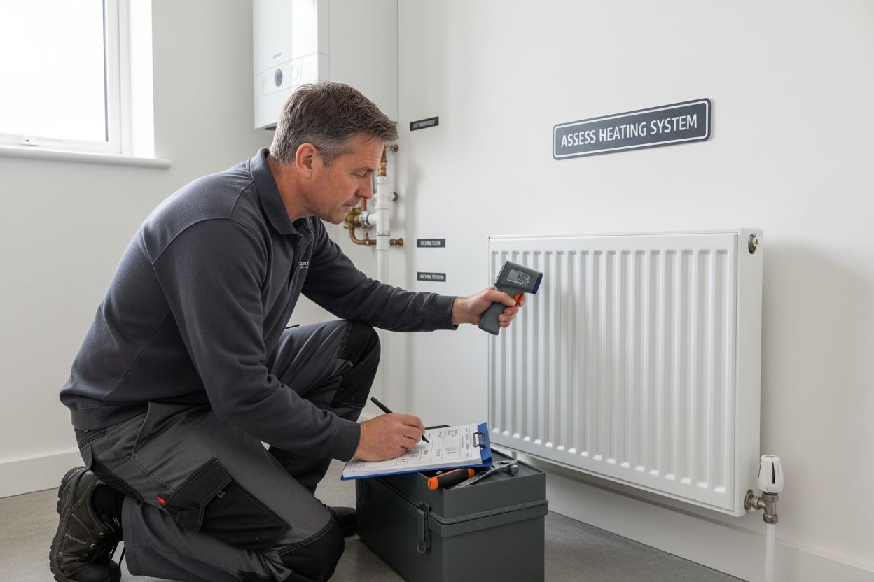 balancing heating systems step