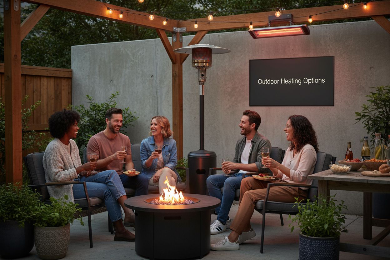 outdoor heating options gathering