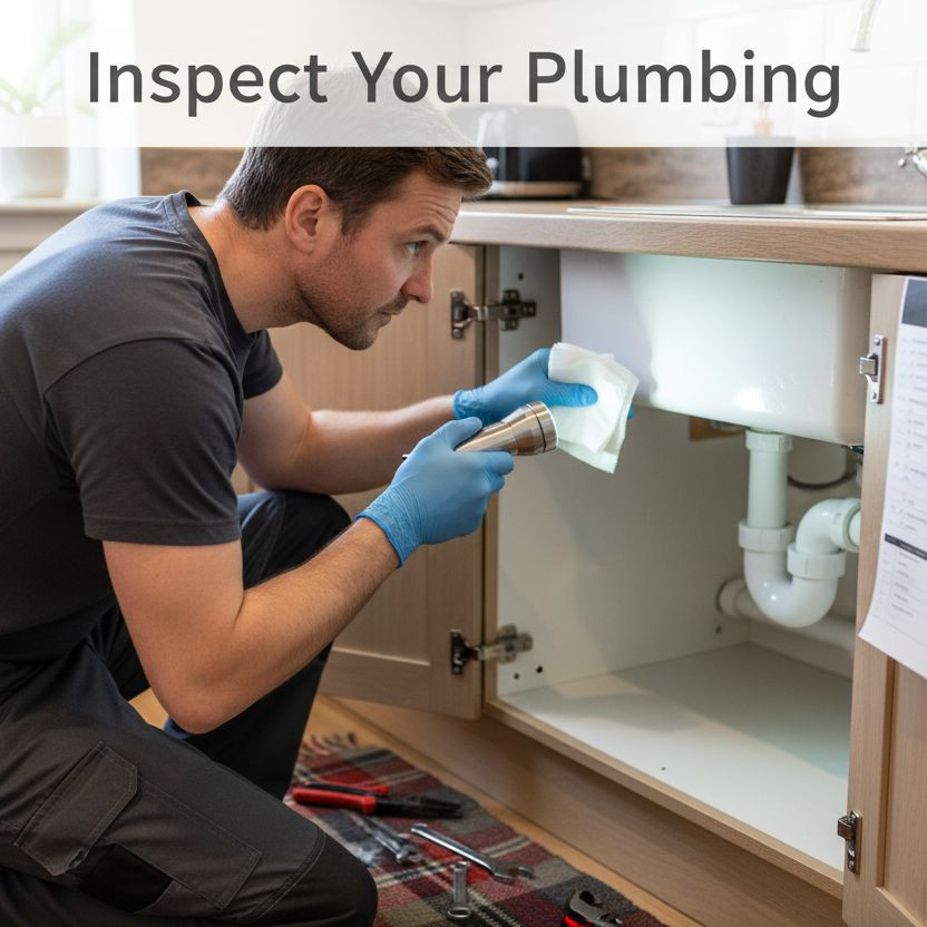 simple plumbing repairs inspection