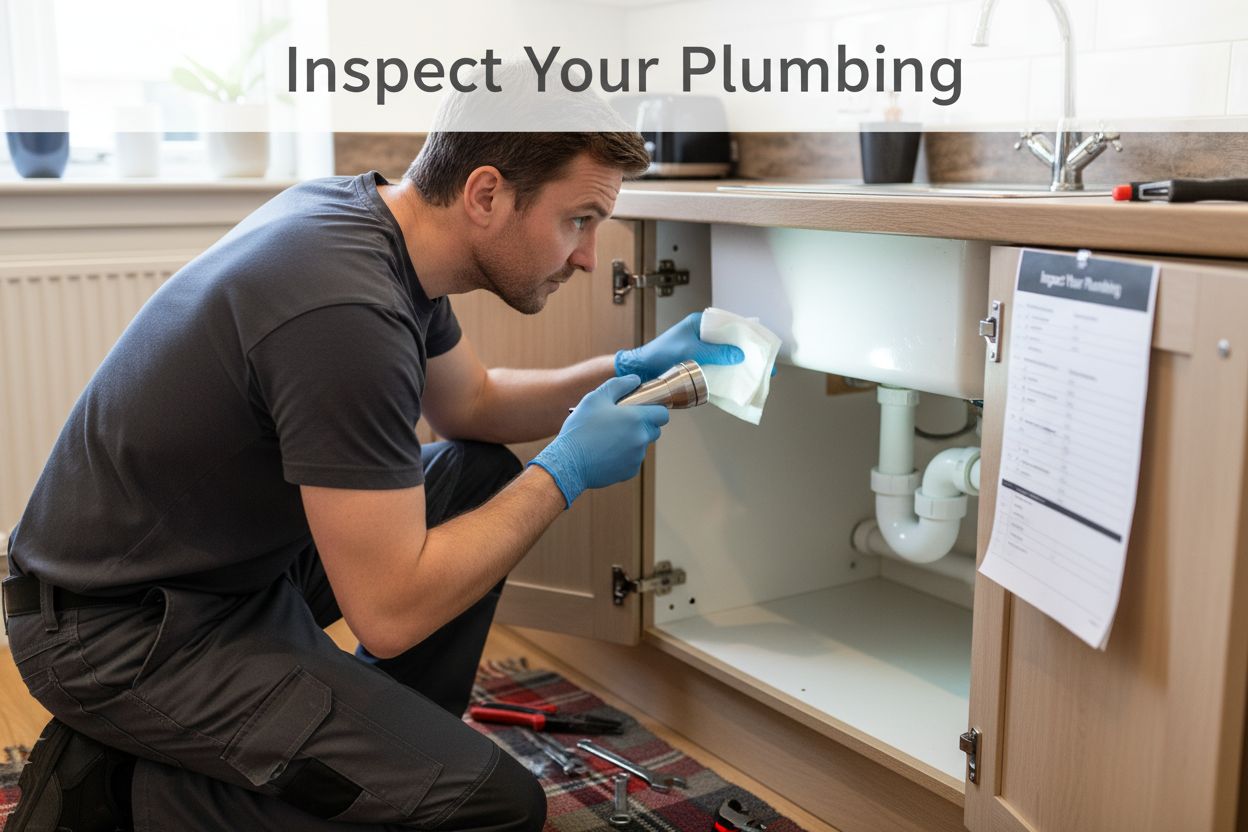 simple plumbing repairs inspection