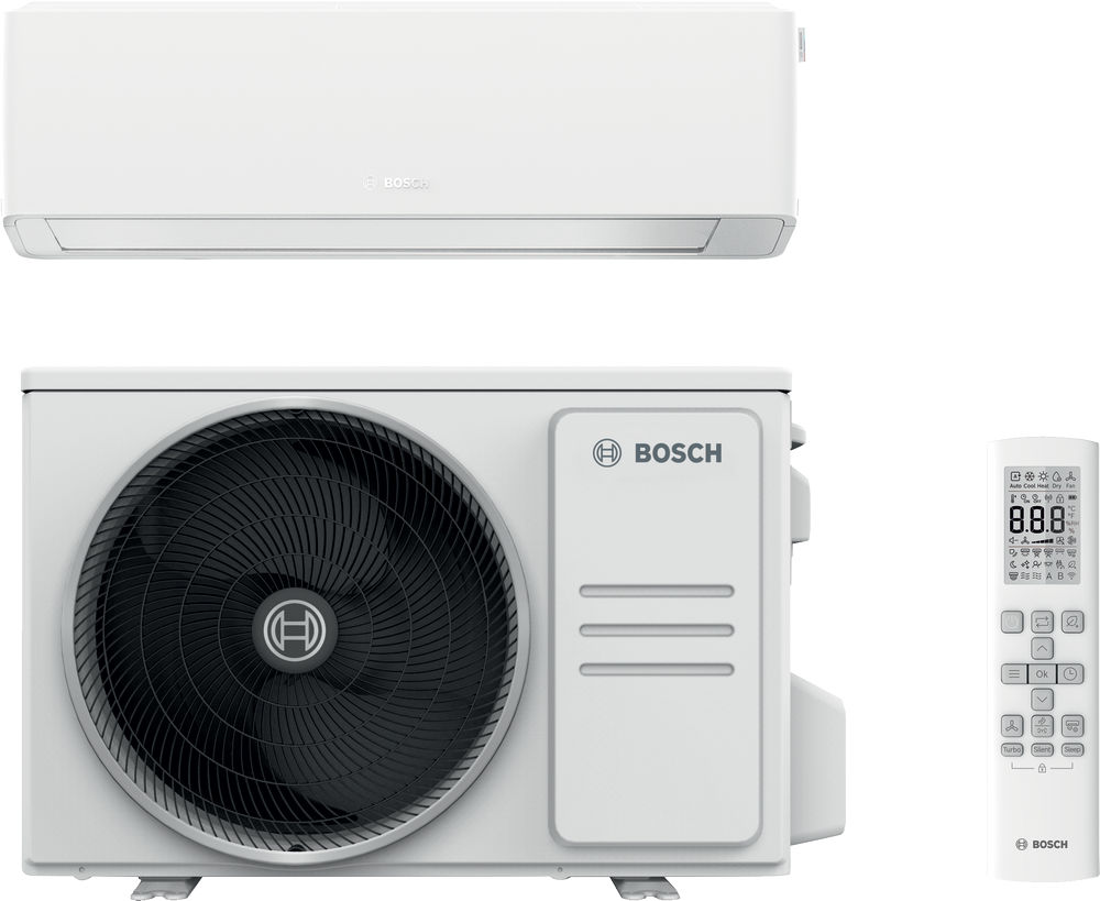 Air conditioning unit installed in an Edinburgh home